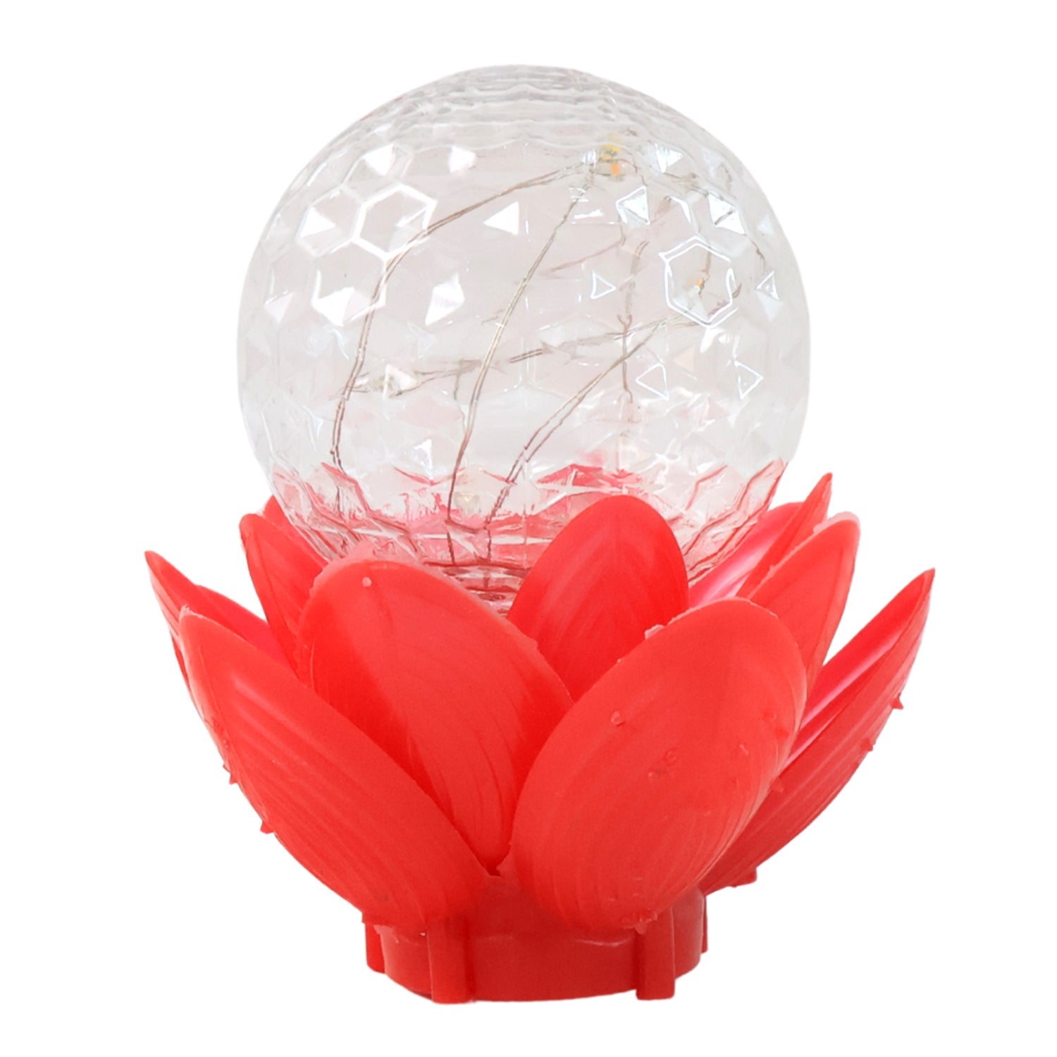 Crystal Ball Lotus LED Decorative Light Crystal Ball Lotus LED Decorative Light